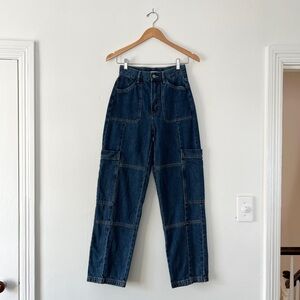 BDG 25 High-Rise Baggy Utility Jeans